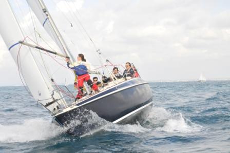 il Pepe in regata nel 2 giorno del Campionato Invernale